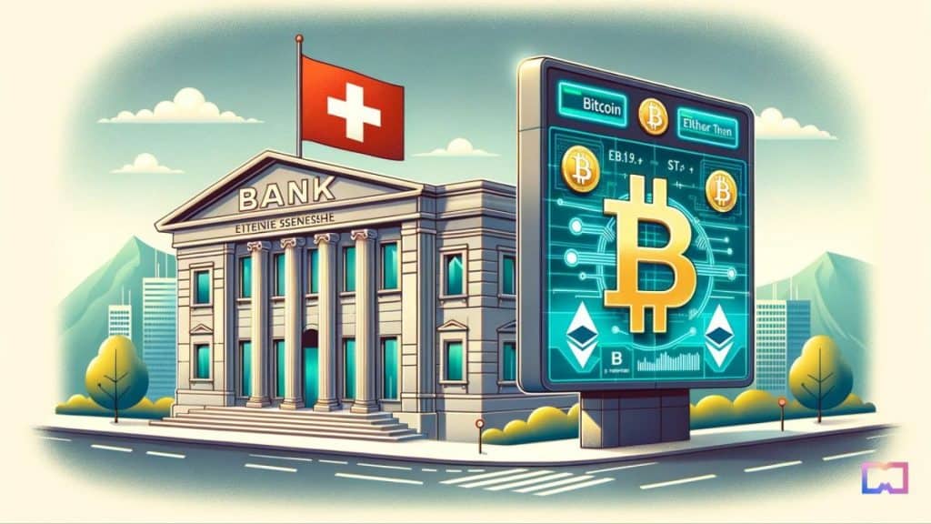 Swiss Bank BTC ETH Trading