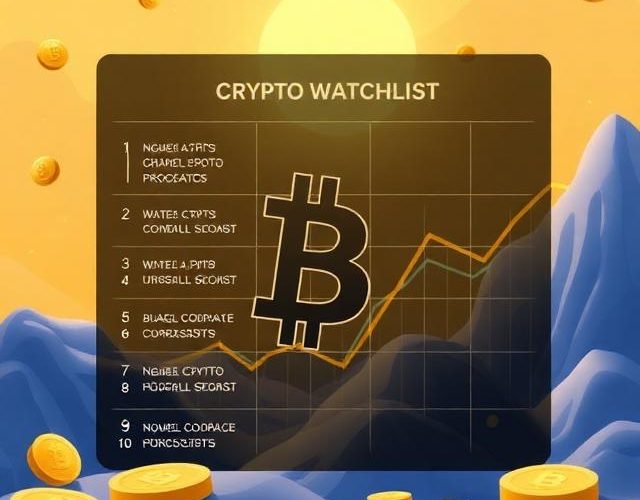Crypto Watchlist by Sector
