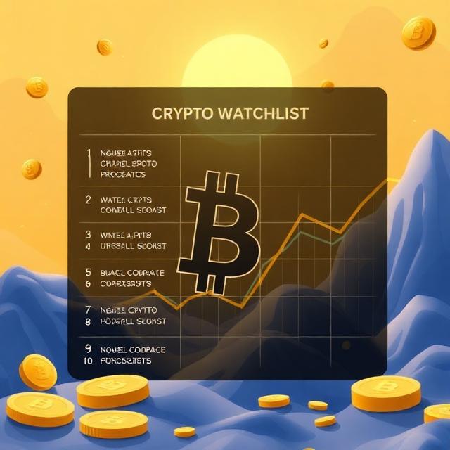 Crypto Watchlist by Sector